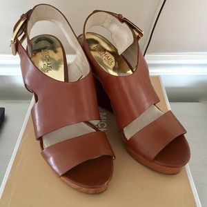Michael Kors Wedge Sandals - Size 9.5
